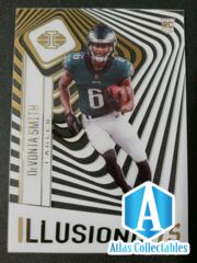 2021 Panini ILLusionists Devonta Smith RC #ILL-15 Acetate Eagles